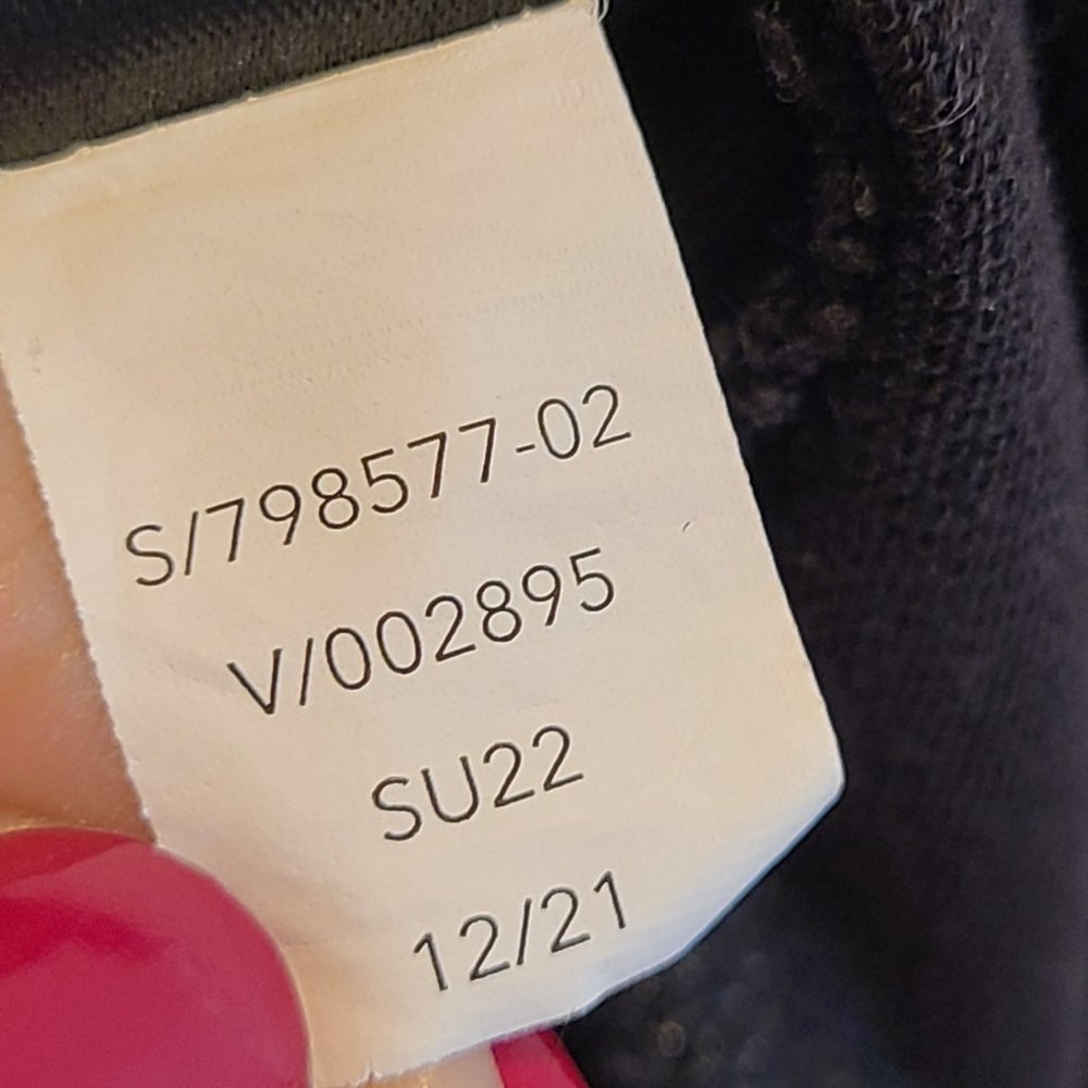 Athleta Shirt On The Go Polo Black Short Sleeve Womens Small - Picture 7 of 8